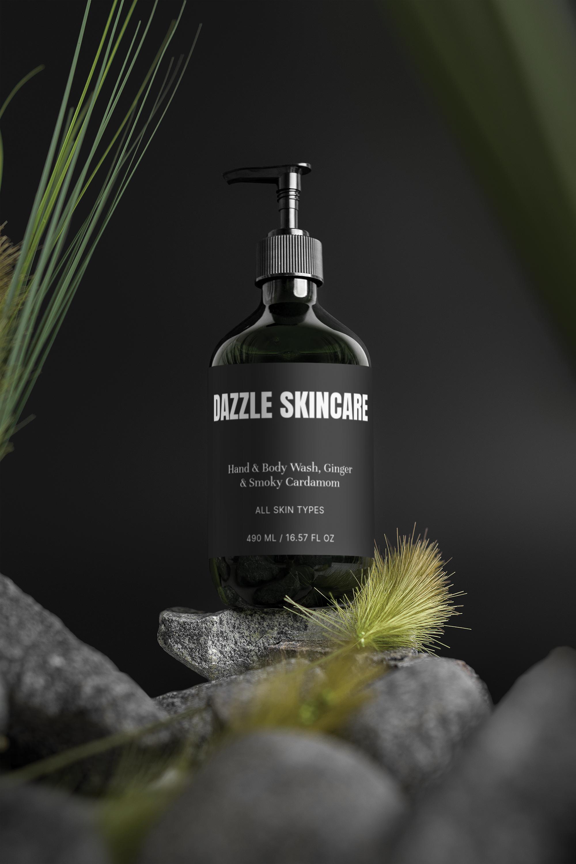 Hand & Body Wash, Ginger & Smoky Cardamom