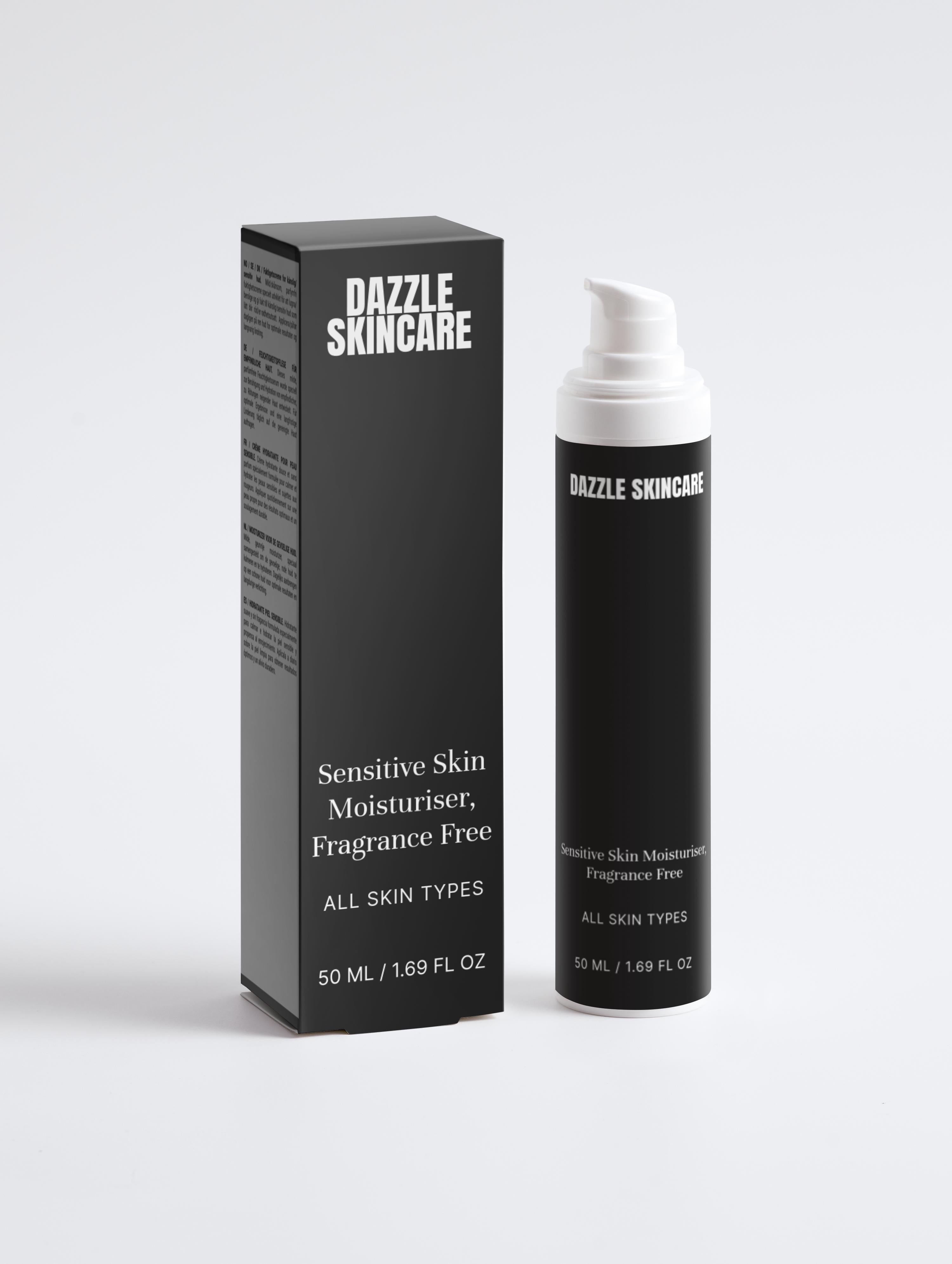 Sensitive Skin Moisturiser, Fragrance Free