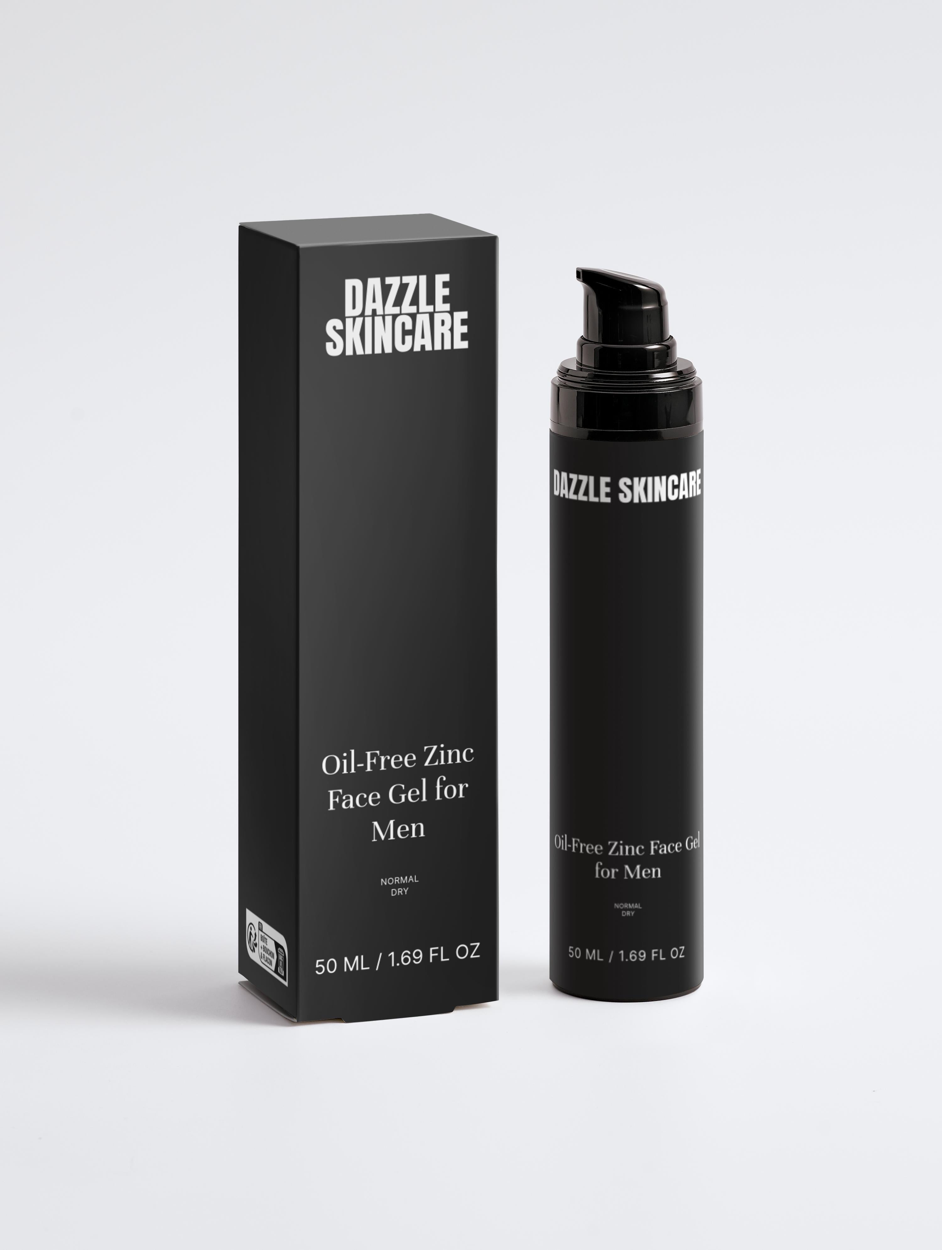 Oil-Free Zinc Face Gel for Men